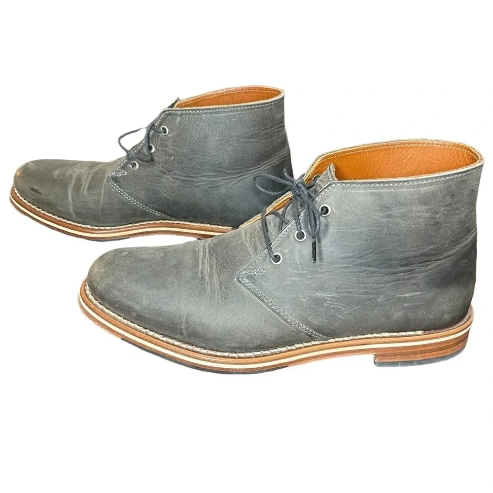 HELM Gray Boots - Picture 5 of 7